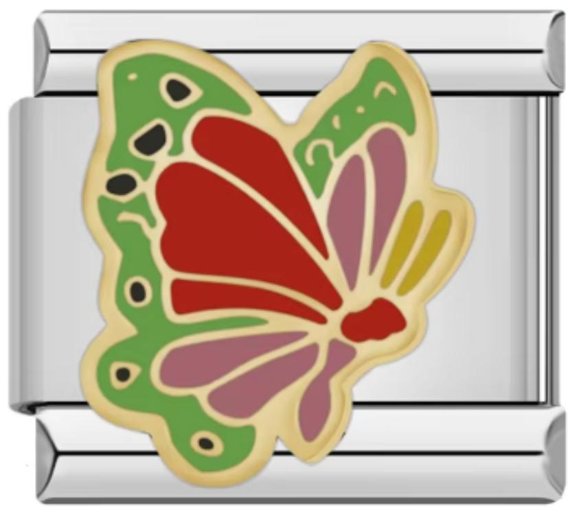 Italiano Mariposa Multicolor