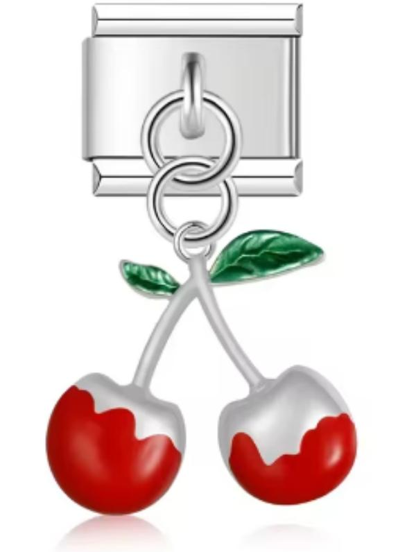 Italiano Plateado Cereza Roja