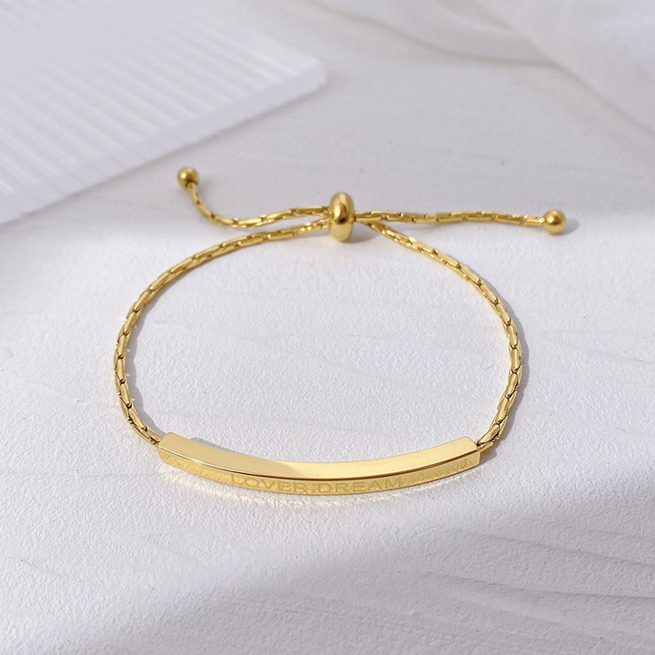 Brazalete Lover Dream Dorado