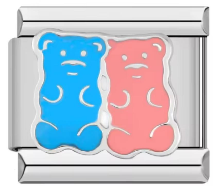 Italiano Gomitas De Oso Azul & Rosa