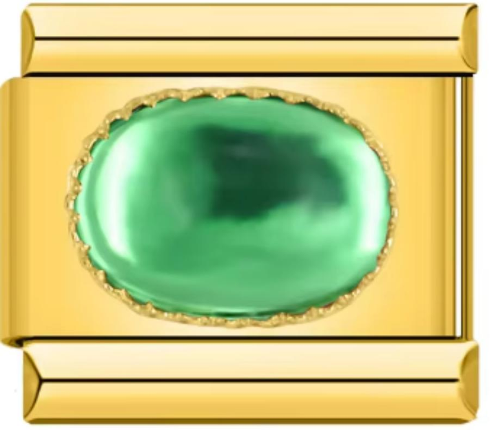 Italiano Dorado Piedra Verde