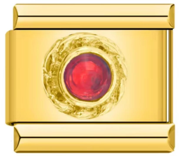 Italiano Dorado Piedra Roja