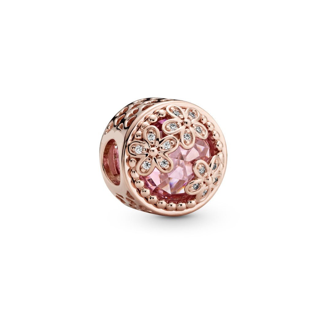 Esfera de Margaridas Rosas