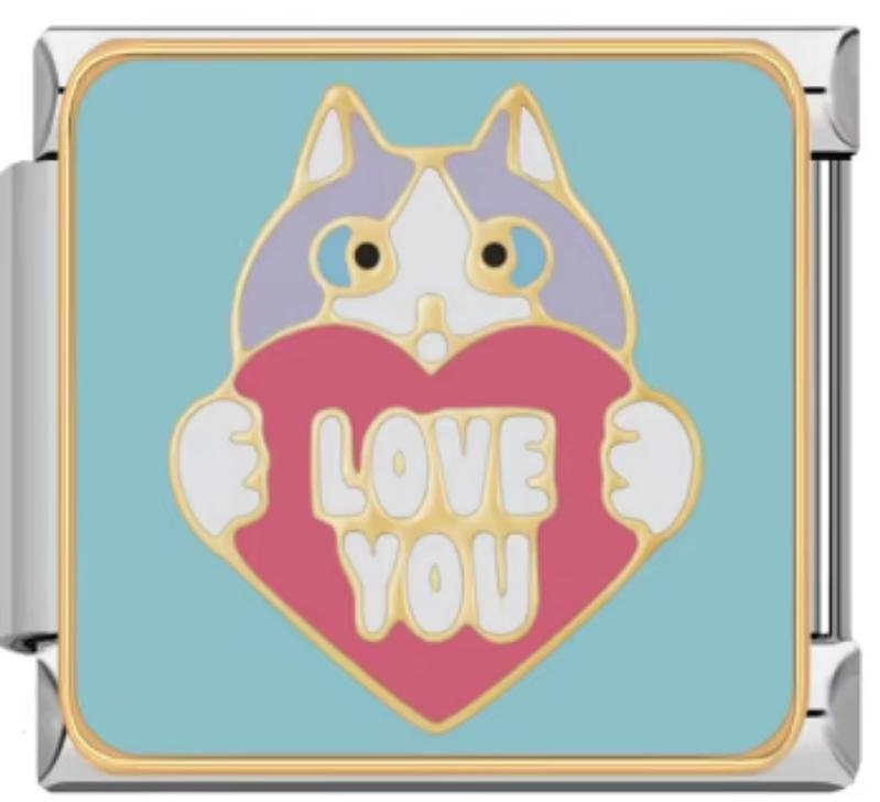 Italiano Gato Gris Love u