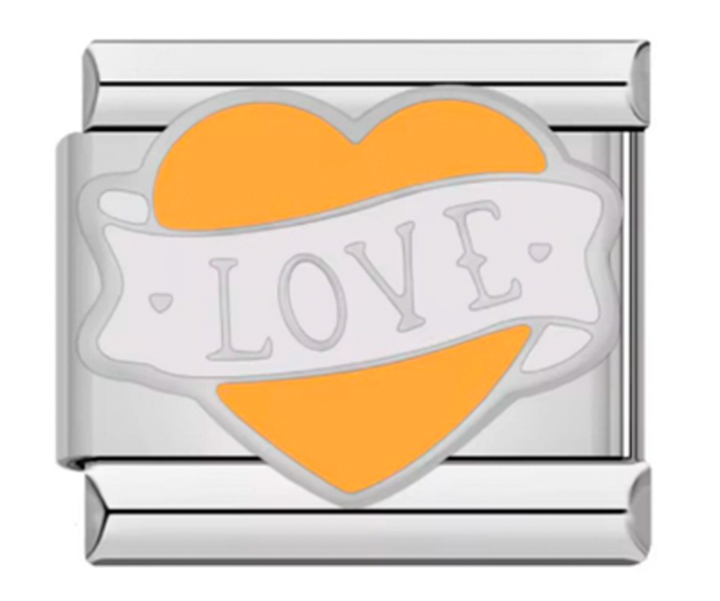 Italiano Corazon Naranja Love