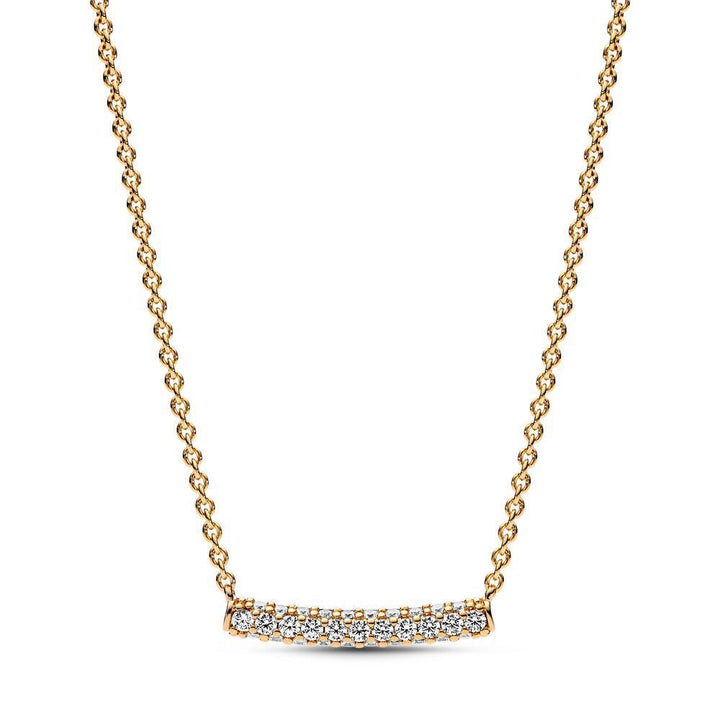Collar Dorado Diamantado