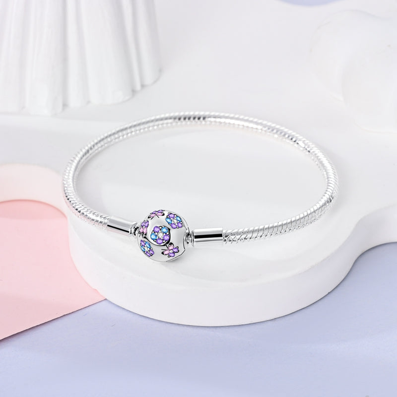 Pulseira Flores e Borboletas