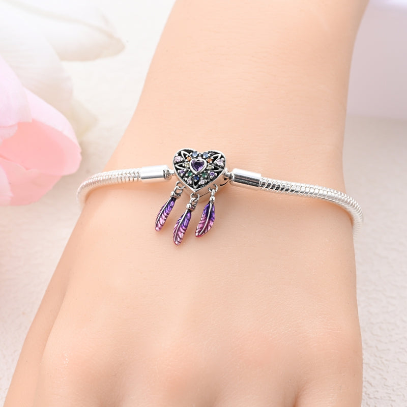 Pulseira Coração Arco-Íris "Happy Day"