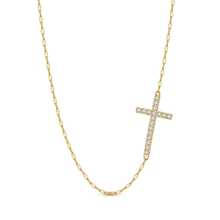 Collar Cruz Dorada