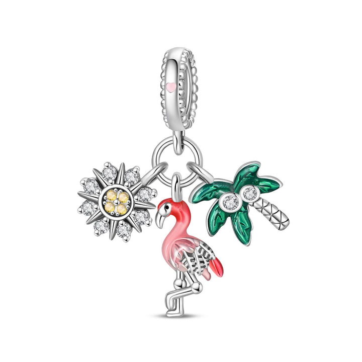 Flamingo & Palmera