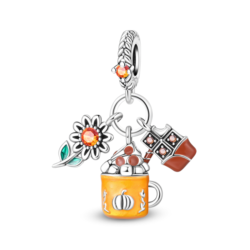 Colgante Girasol, Chocolate Caliente & Chocolate