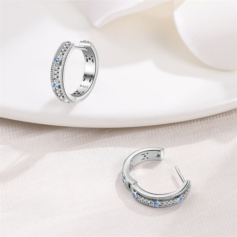 Aretes Aros Estrella Celestial