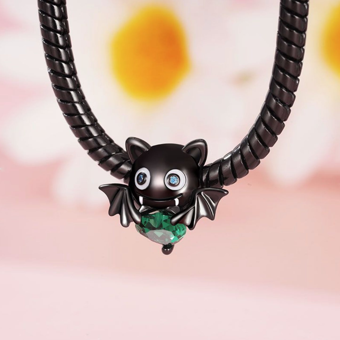Morcego e Coração Verde