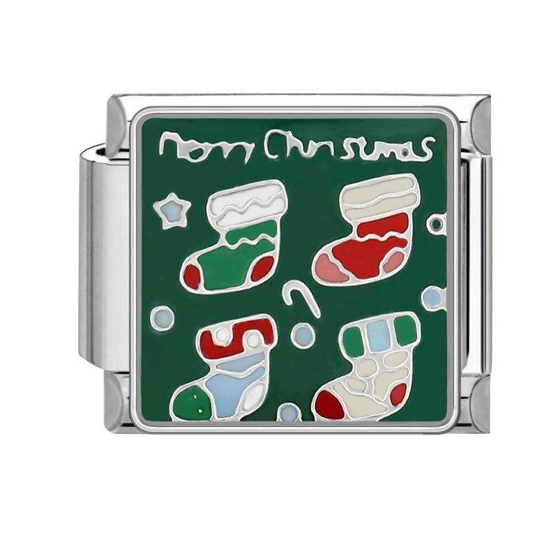 Charm Italiano Calcetín Navideño