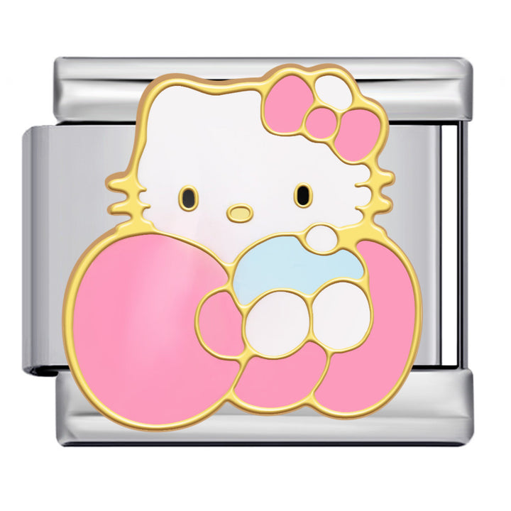 Charm Italiano Hello Kitty Moño Rosa