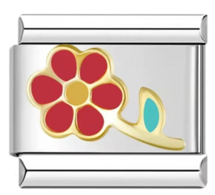 Italiano Flor Roja & Dorado