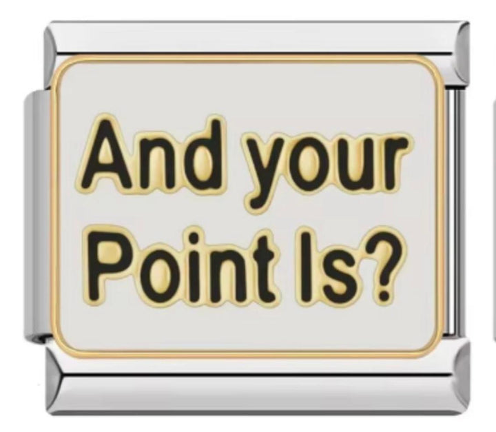 Italiano And Your Point Is?