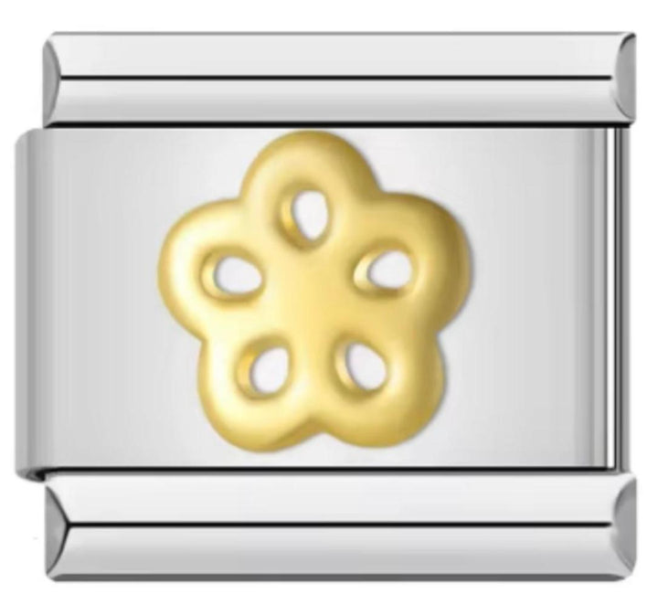 Italiano Flor Borde Dorado