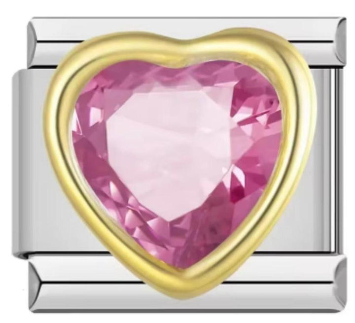 Italiano Piedra Corazón Rosa