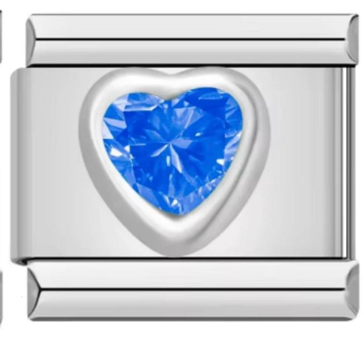 Italiano Piedra Corazón Azul