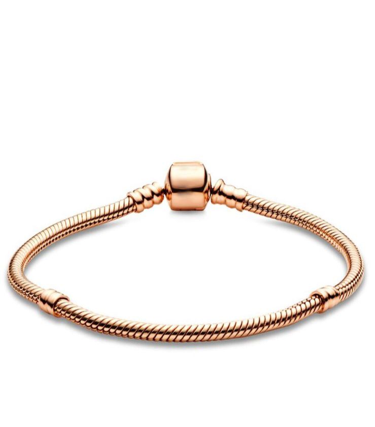 Pulsera Cola de Raton Rose Gold