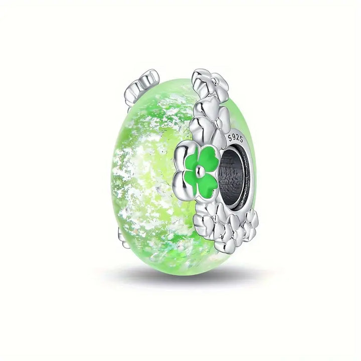 Flores Verdes Fluorescente