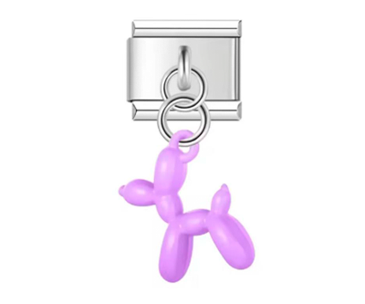 Italiano Globo de Perro Fucsia