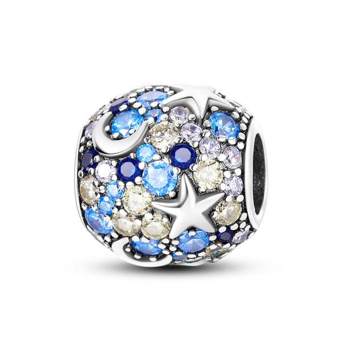 Esfera Luna y Estrellas Diamantado