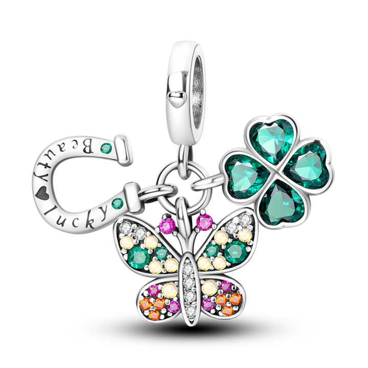 Mariposa, Trebol & Herradura "Beaty Lucky"