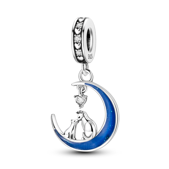 Luna Azul "Familia de Gatos"
