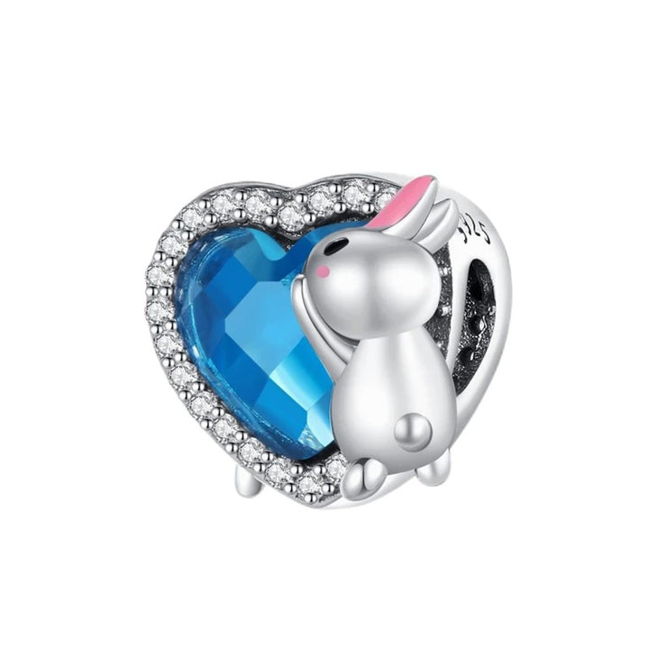 Corazon Azul y Conejito