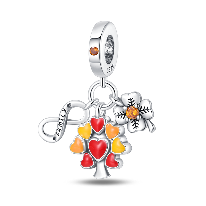 Árbol de Corazón "Familia por Siempre"