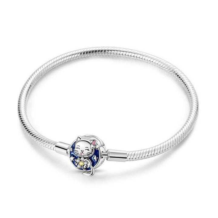 Pulsera Gatito y Estrella Fugaz