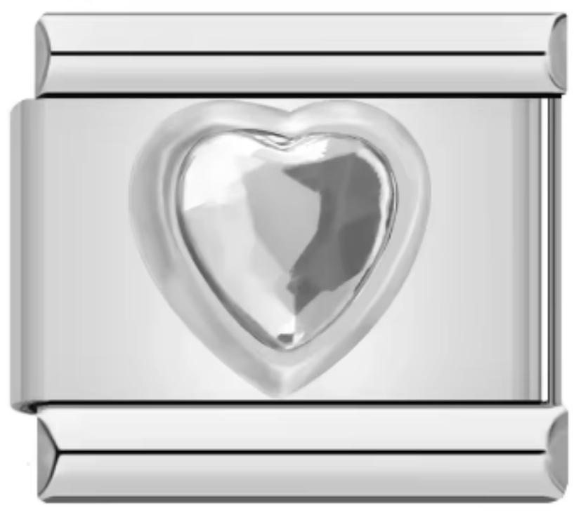 Italiano Corazón Plateado