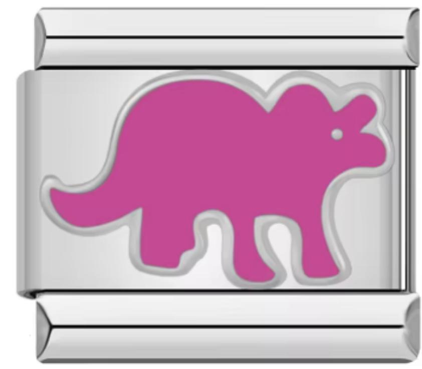Italiano Dinosaurio Rosa