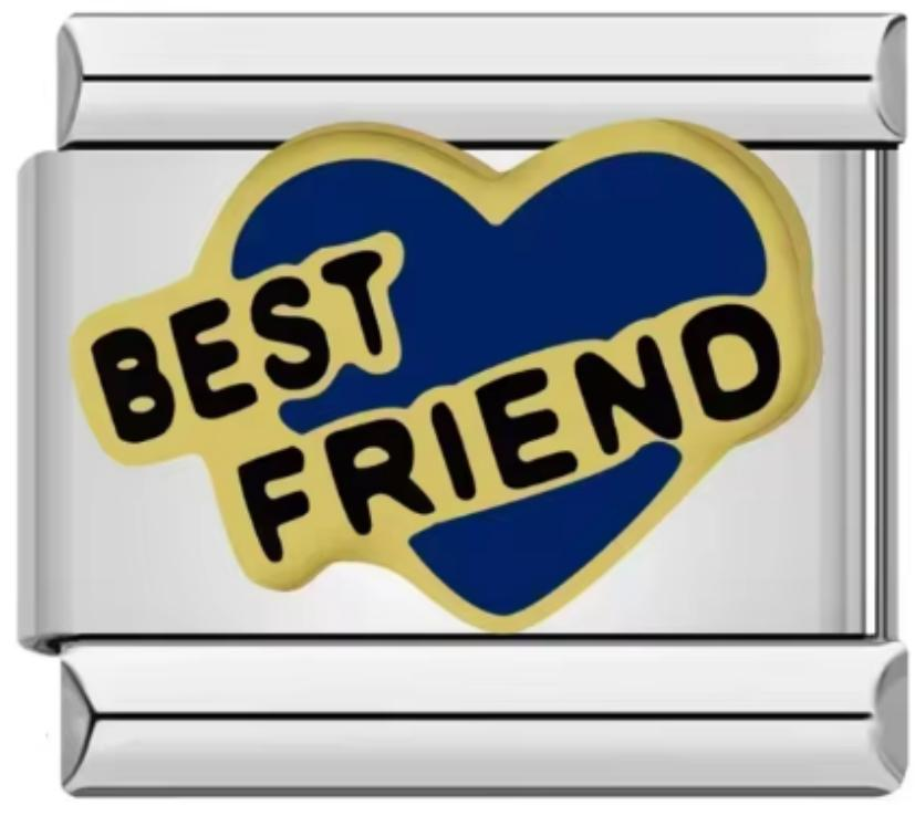 Italiano Best Friend Corazon Azul