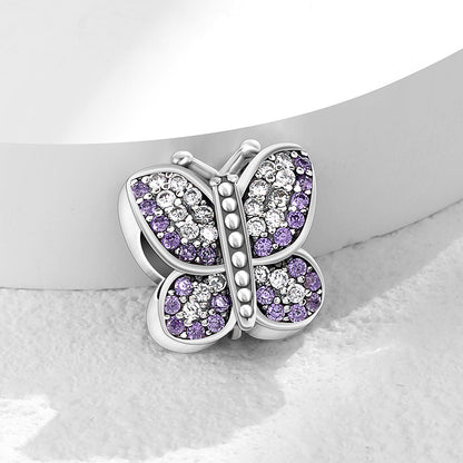Mariposa Diamantada Morada