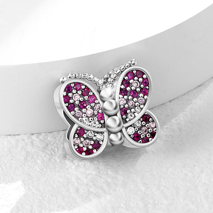 Mariposa Diamantado Rosa