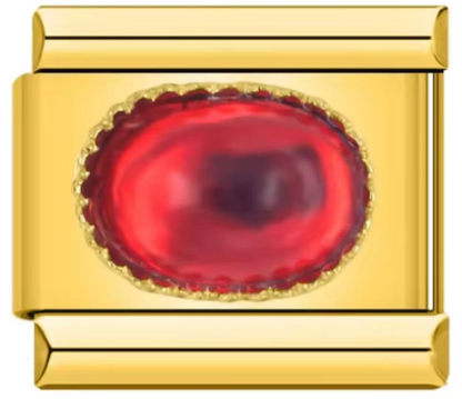 Italiano Dorado Piedra Roja