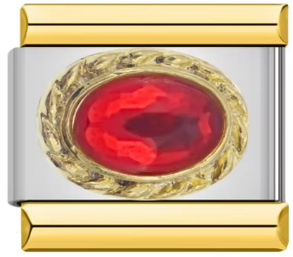 Italiano Bicolor Piedra Rojo
