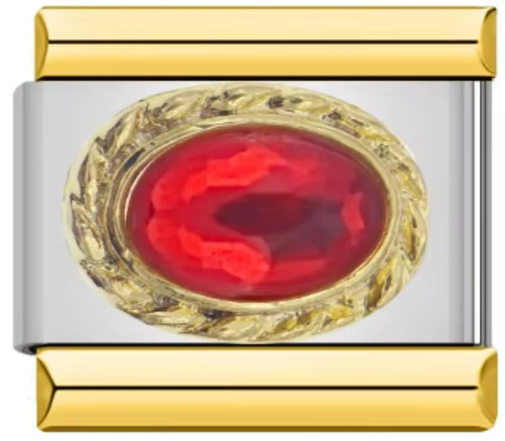 Italiano Bicolor Piedra Rojo