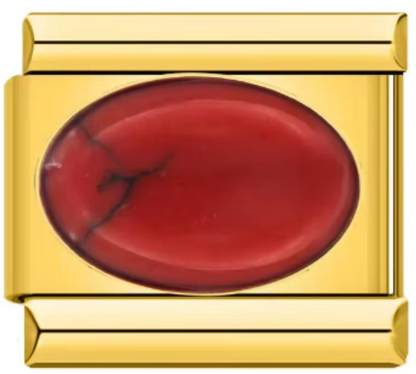 Italiano Dorado Piedra Roja