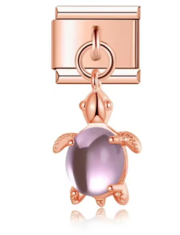 Italiano Rosa Tortuga Morada