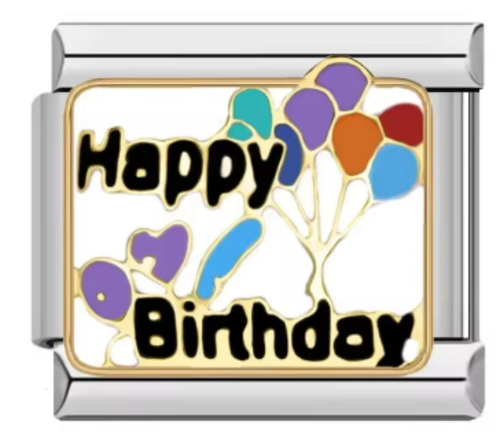 Italiano Happy Birthday Globos
