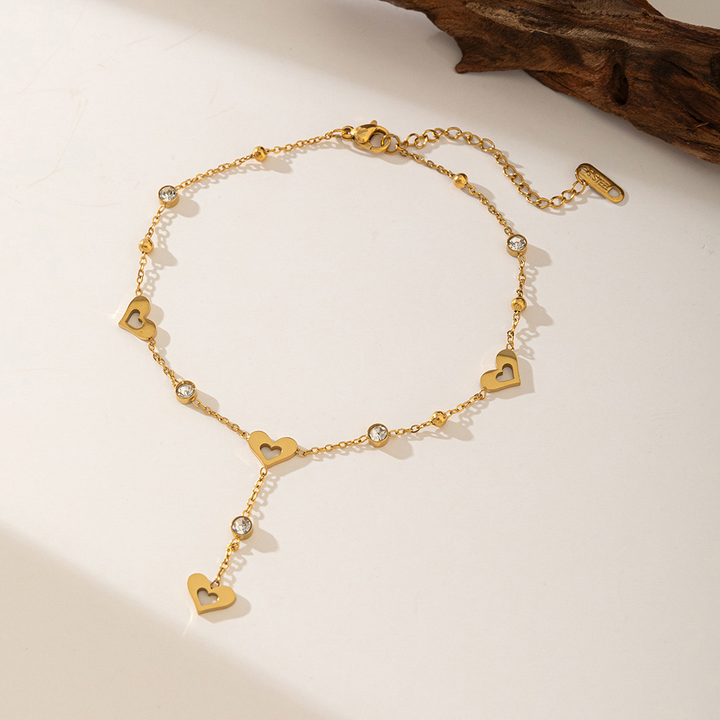 Brazalete Corazones