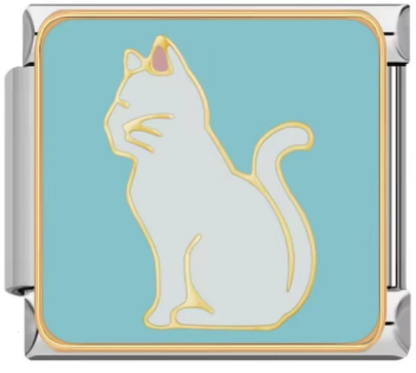 Italiano Gato Blanco
