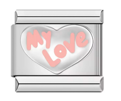 Italiano Corazon Plateado My Love
