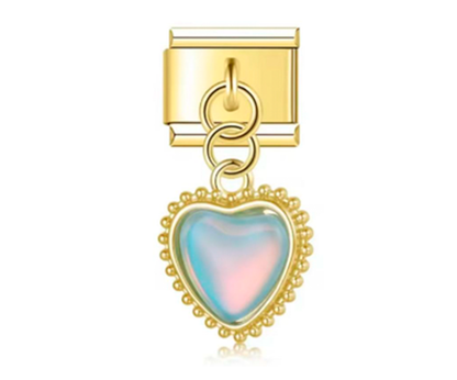 Italiano Colgante & Corazon Multicolor