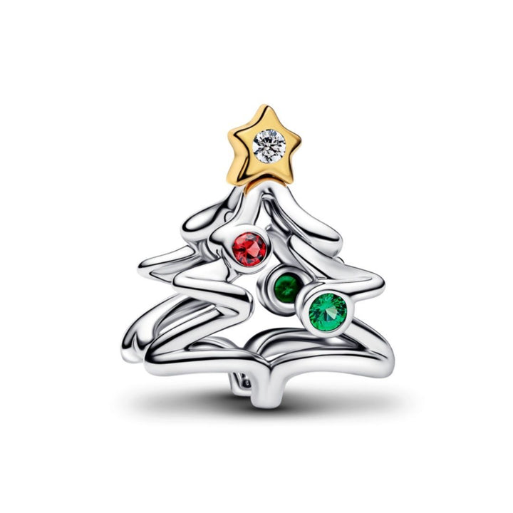 Arbol Navideño Plateado