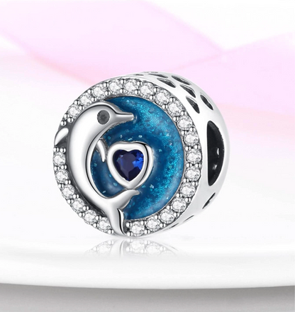 Delfin Corazon Azul